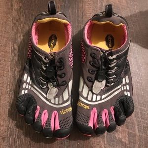 Pink Vibram Five Finger Shoes